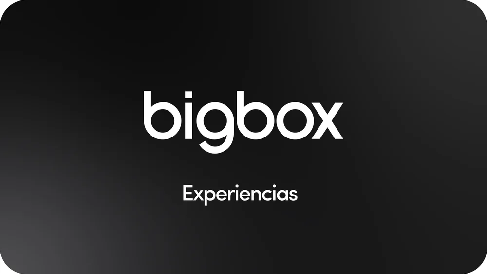 Gift Card de Experiencias Bigbox