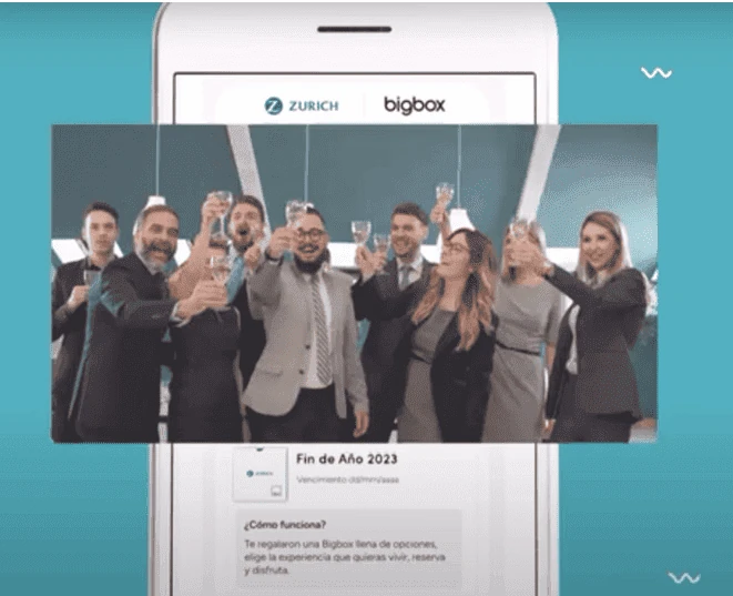 P&aacute;gina co-branded con el video de saludo