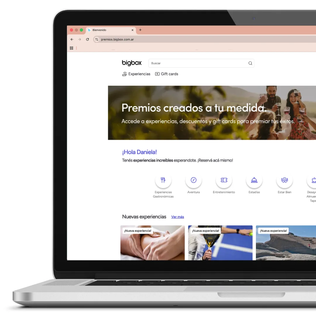 Plataforma de Incentivos de Bigbox